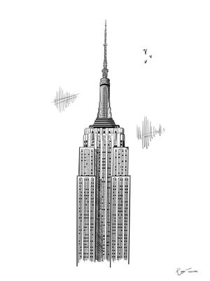 SKETCH EMPIRE STATE