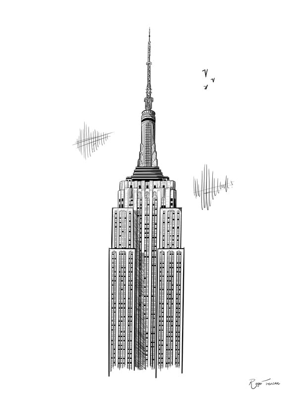 SKETCH EMPIRE STATE