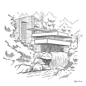 SKETCH CASA DA CASCATA