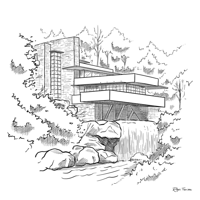 SKETCH CASA DA CASCATA