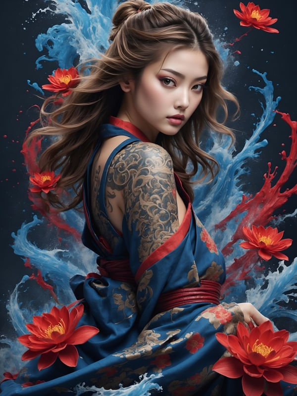 SAMURAI WARRIOR BY AI