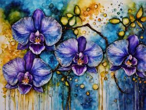 ORQUÍDEAS EM CORES BY AI