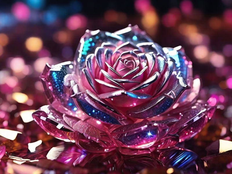 ROSA DE CRISTAL BY AI