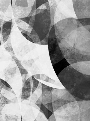 MATTED - ABSTRACT ART GEOMETRIC MINIMALISTIC #03 BY WILL MEDEIROS