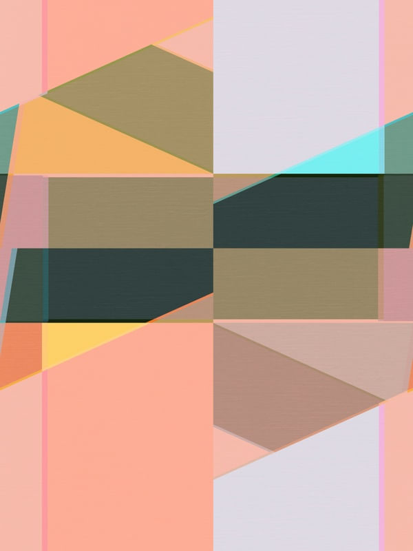 TANGRAM - ABSTRATO GEOMÉTRICO BA04 - PEACH FUZZ