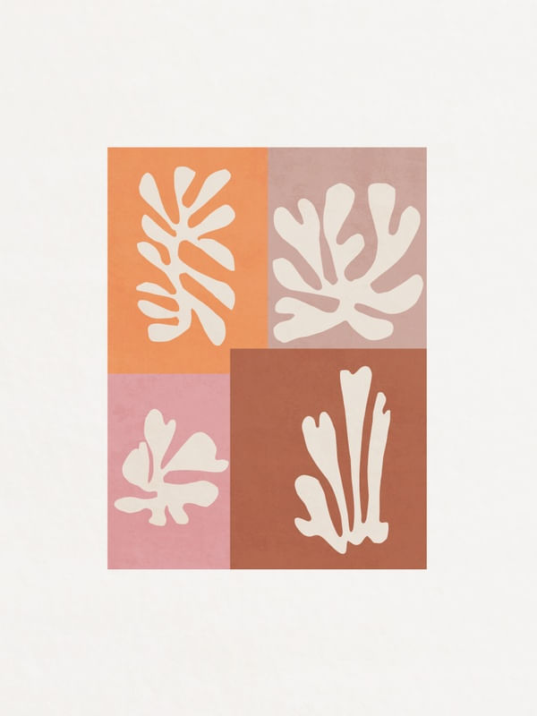 SNOW FLOWERS - WARM TONES 02