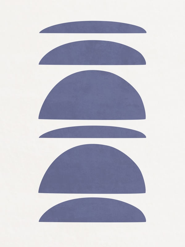 COMPOSITION OF GEOMETRY - COOL TONES 01