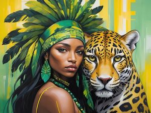 BELEZA AFRO INDÍGENA II BY AI