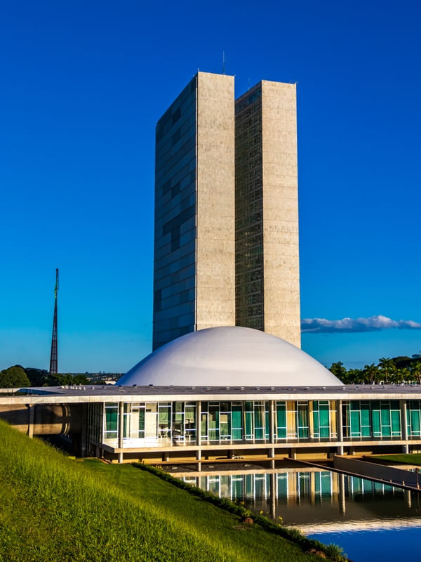CONGRESSO NACIONAL E O CÉU AZUL