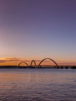 PONTE JK COM O CREPÚSCULO