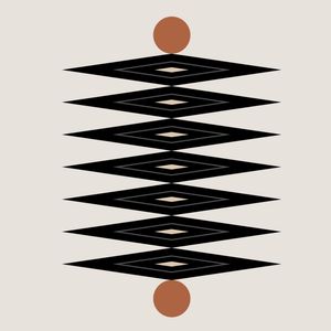 ABSTRATO GEOMETRICO - 190A - Q