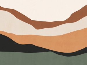 MINIMAL ART - MOUNTAINOUS HORIZON H02