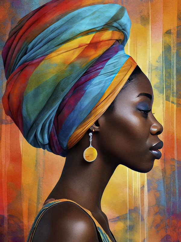 AFRICAN BEAUTY 01 - BY AI