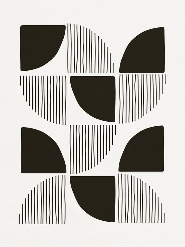 LINES AND SHAPES - BLACK01