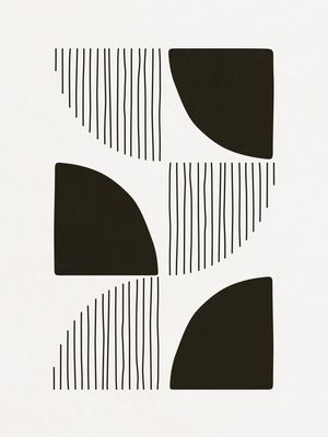 LINES AND SHAPES - BLACK02