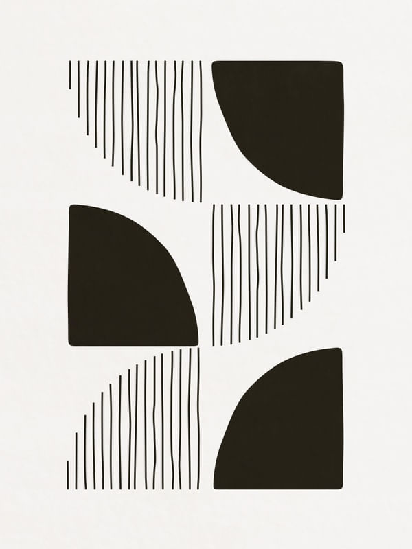 LINES AND SHAPES - BLACK02