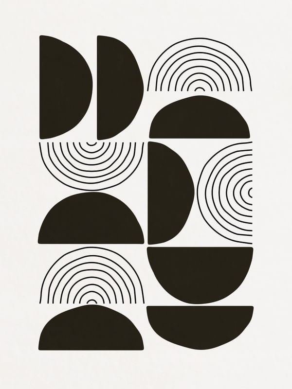 LINES AND SHAPES - BLACK06