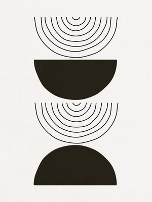 LINES AND SHAPES - BLACK05