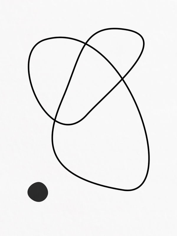 MINIMAL ART - BLACK I