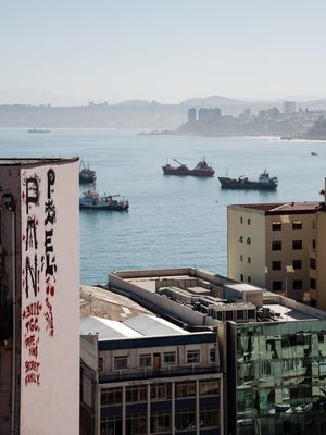 CIDADE DE VALPARAISO E SEUS NAVIOS