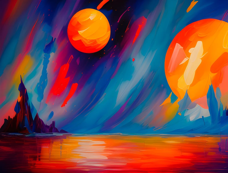 CORES DOS MUNDOS BY AI