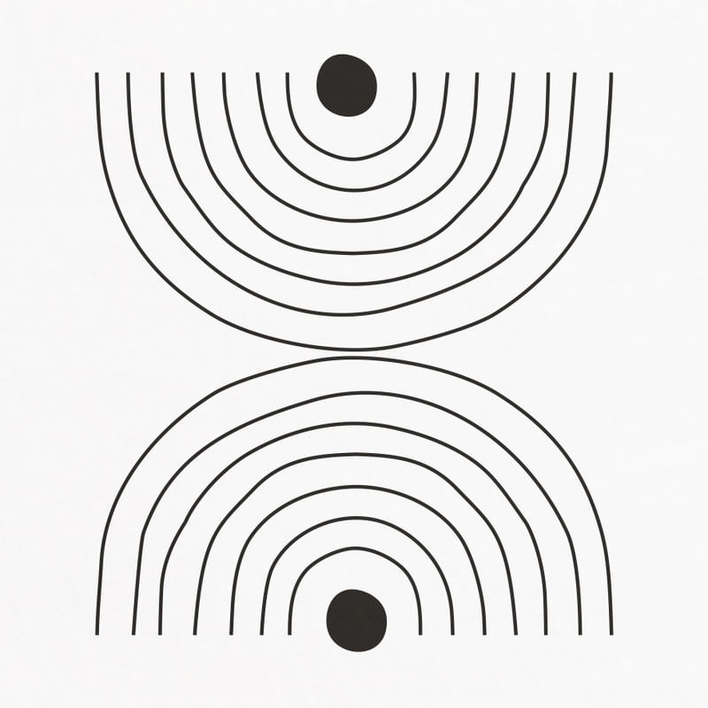 MINIMALIST GEOMETRIES - BLACK 01