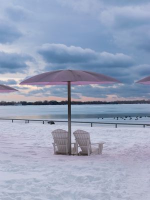 PRAIA NO INVERNO