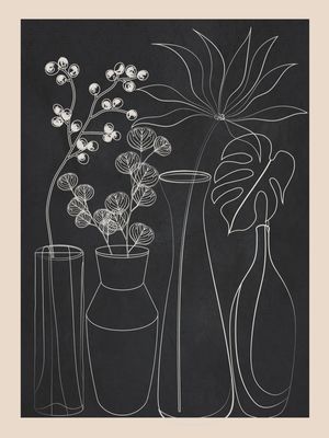MODERN MINIMALIST ABSTRACT VASES 2