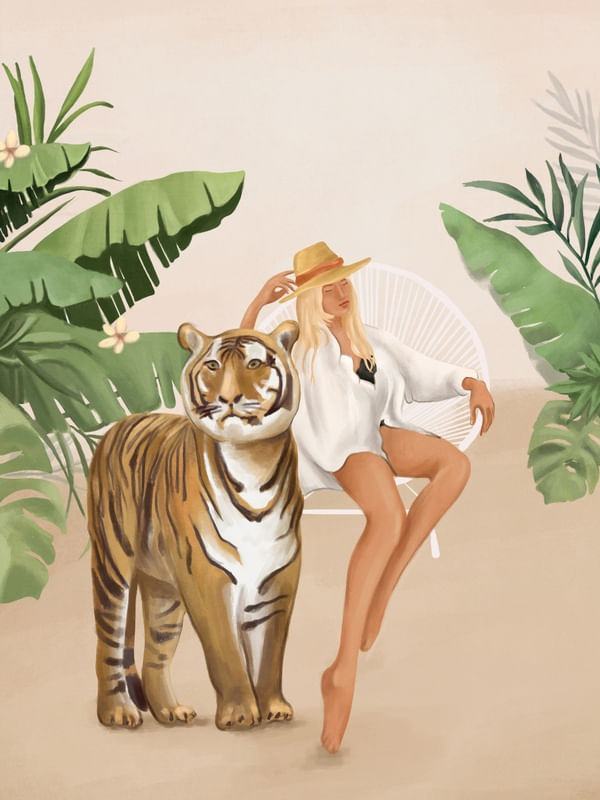 THE LADY AND THE TIGER