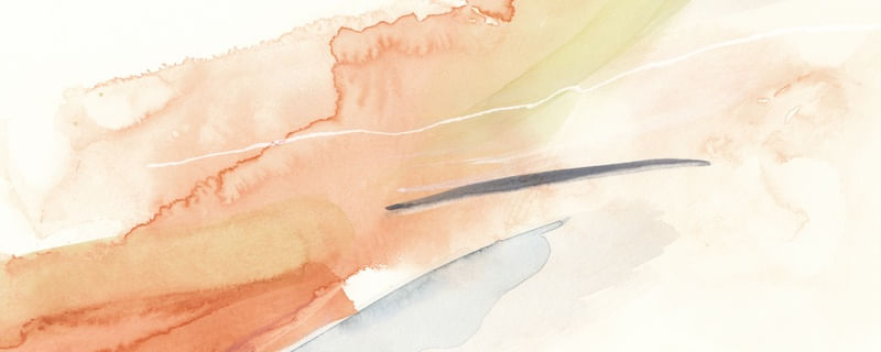 PINCELADAS ABSTRATAS DE AQUARELA 1 - PANORAMIC