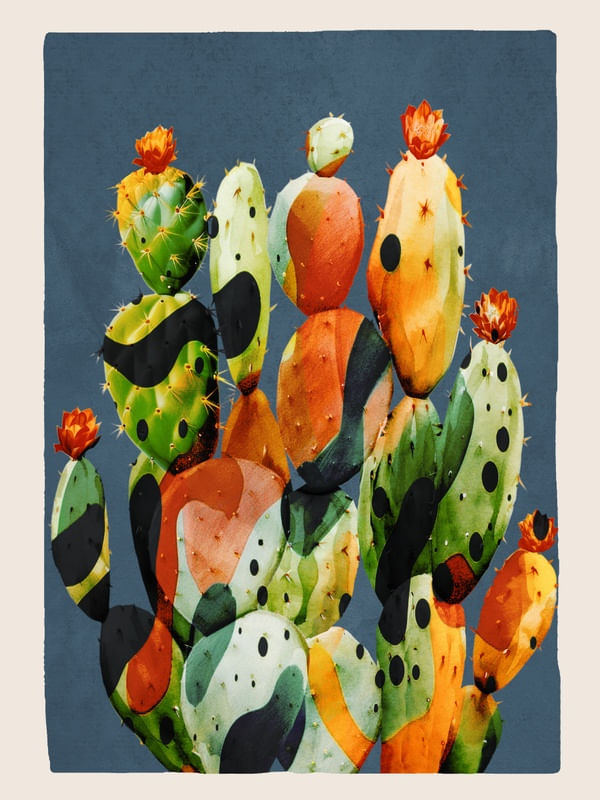 ABSTRACT MODERN CACTUS 2