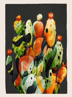 ABSTRACT MODERN CACTUS 3