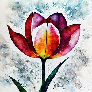 TULIPA EM ARTE I BY AI