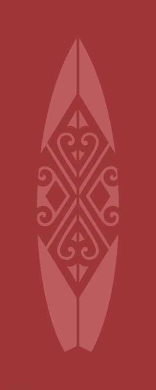 SURF TRIBAL RED