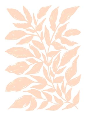 PLANTA ROSA COM FOLHAS