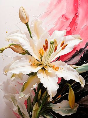 LÍRIO ELEGANTE BY AI