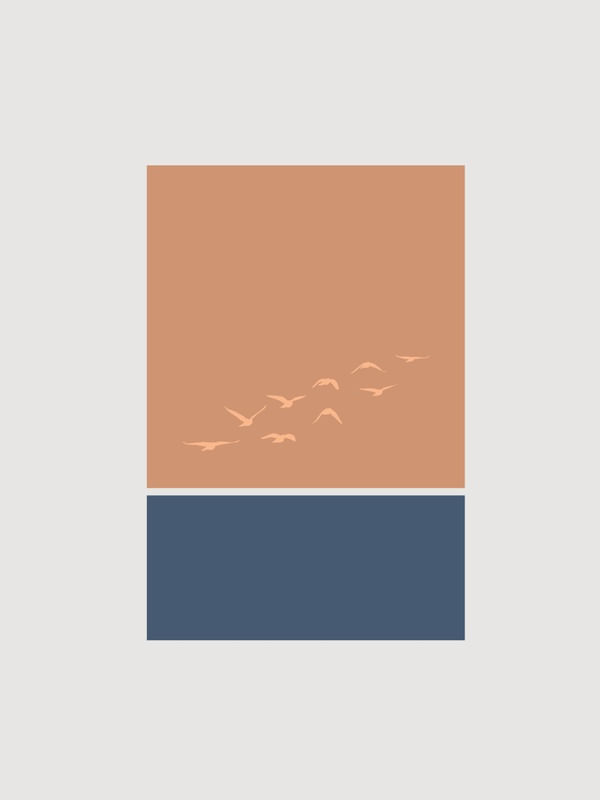 BIRD AND BEACH