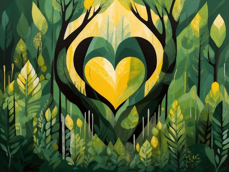 CORAÇÃO VERDE BY AI