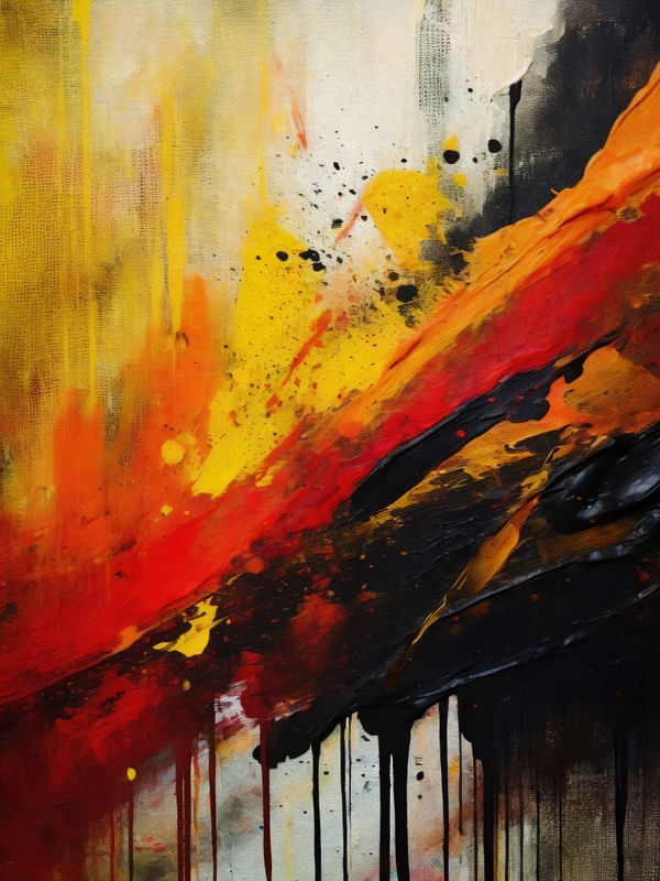 ABSTRACT PAINTING - BY AI 01