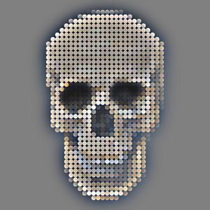 LED SKULL 2