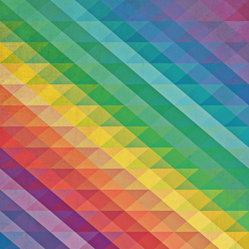RAINBOW TRIANGLES