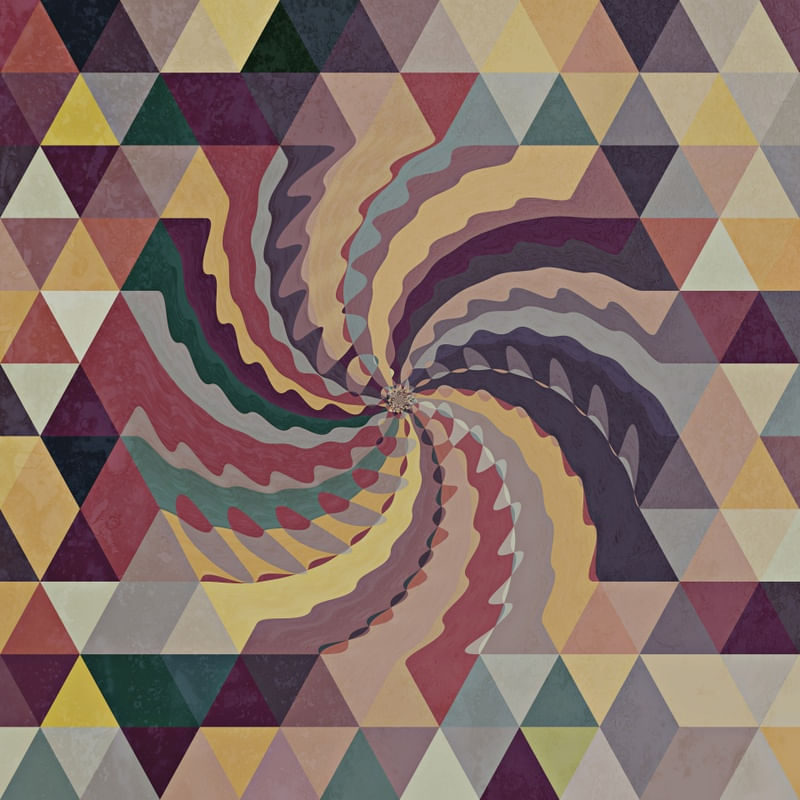FLOR DE TRIANGULOS
