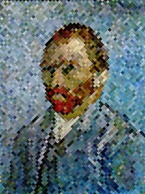 PIXEL SERIES - VAN GOGH