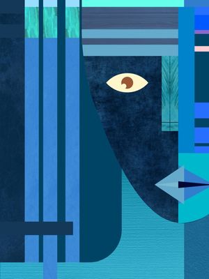 GEOMETRIC SUMMER FACE III