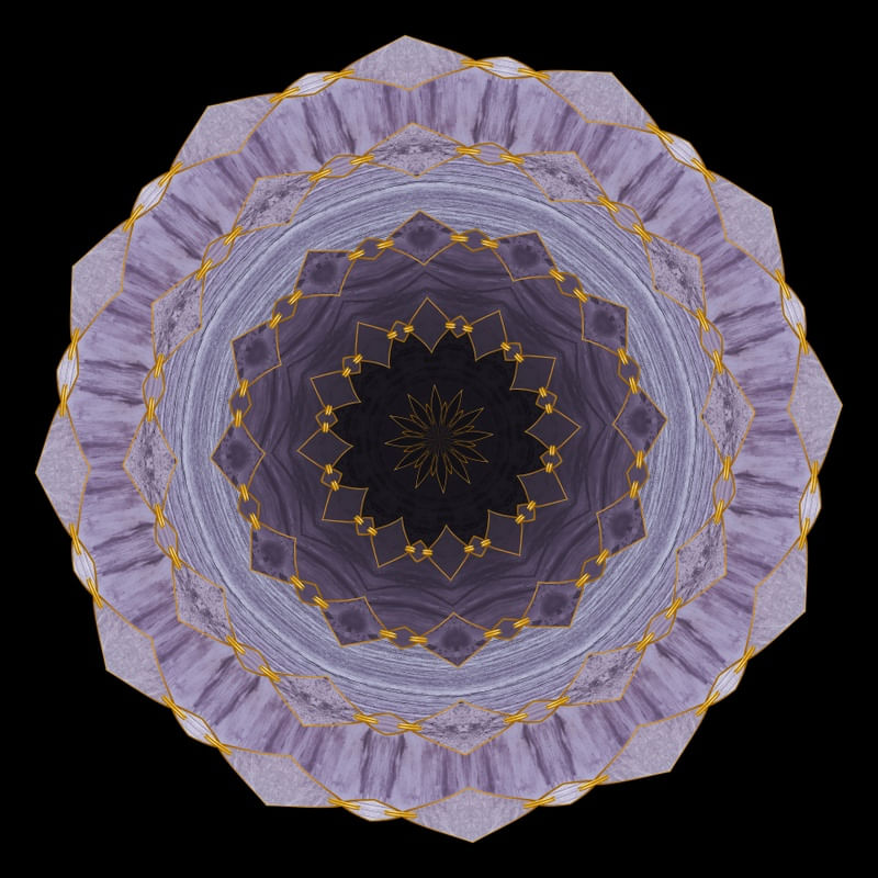 MANDALA LILÁS 6