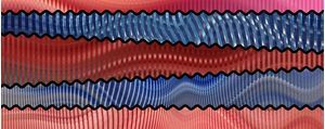 RED AND BLUE MOSAIC