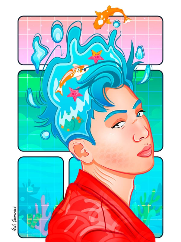 AQUARIUS HAIR