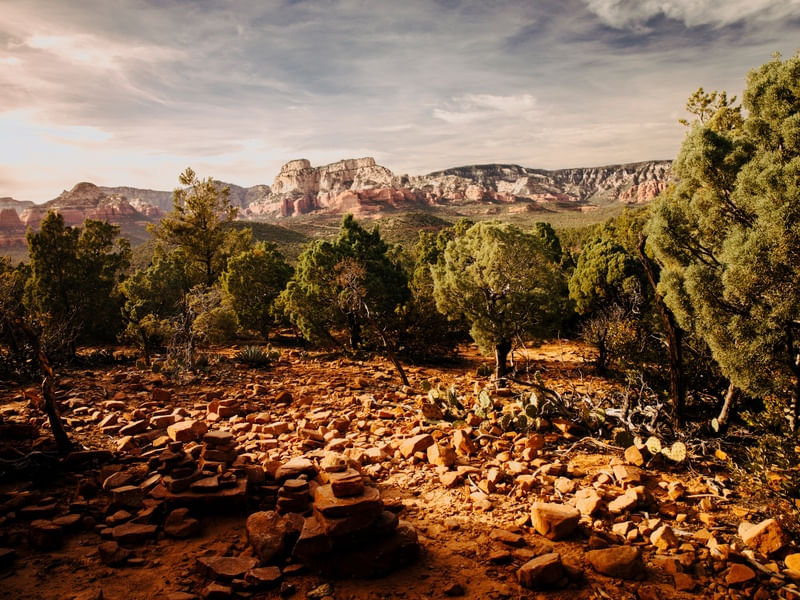 ENTARDECER EM SEDONA