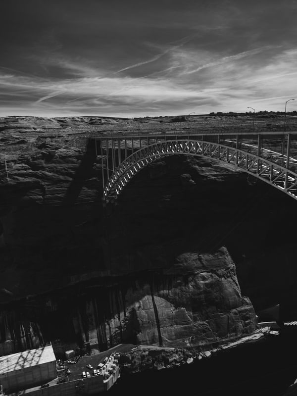 GLEN CANYON DAM BRIDGE - ARIZONA