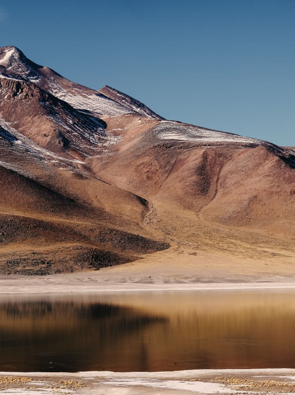 LAGUNA E VOLCÁN MIÑIQUES - POLÍPTICO 3 DE 5